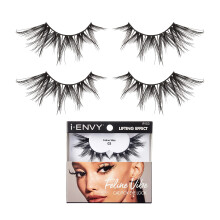 i-ENVY 2 Paar Wimpern Feline Vibe Katzen- und Fuchs-Augen-Look, Dramatische Wimpern (02)