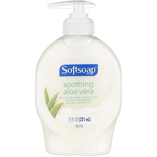 Sapone Mani Softsoap 7.5Oz Aloe Vera (6-Pack) Saponi per Mani e Barra