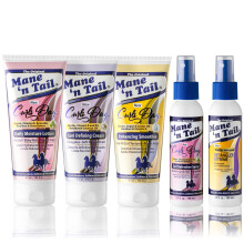 Mane 'n Tail Curls Day Set Completo & Estremo Districante | Crema Definente (6.5 Oz) + Smoothie (6.5 Oz) + Lozione (6.5 Oz) + Cu