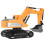 Παιχνίδι Sandbox Digger για παιδιά, υδραυλικό εκσκαφέα, τηλεκατευθυνόμενο όχημα με 2 4
