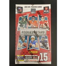 Rookies & Stars 2021 Panini Football Sammelkartenbox  15 Karten mit Mac Jones Ja'Marr Chase Jaylen Waddle und mehr!