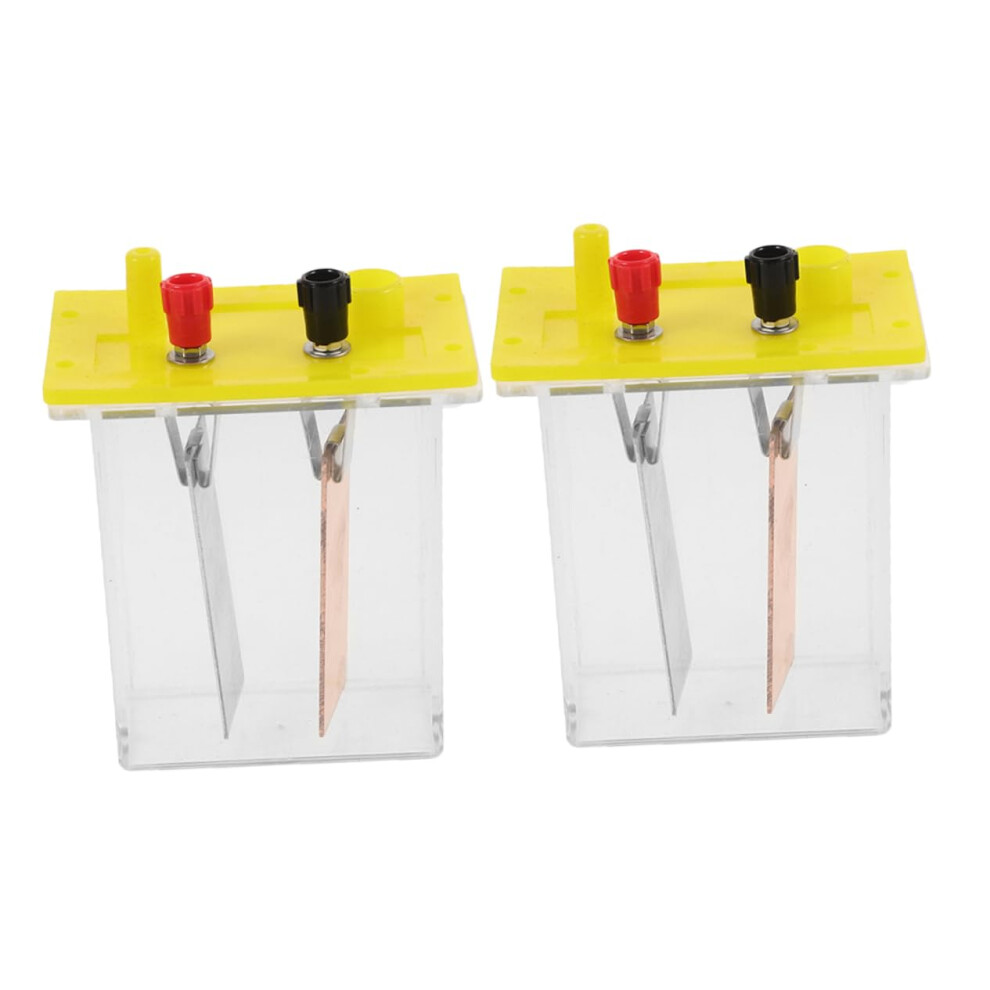 2 Sets Salt Experiment Set Electricity Set For Work Clock Set Electronics Set For Science Fair Project Sets Circuit Set 9119770825209