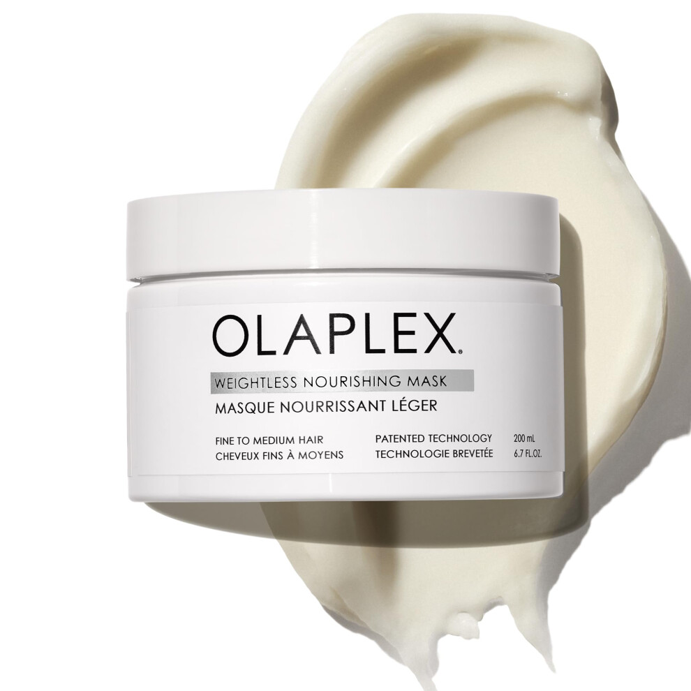 Olaplex Weightless Nourishing Mask: Cuticle Sealing Mask | Hydrate & Volumize | For Fine To Medium Hair 200 Ml / 6.7 Fl. Oz.