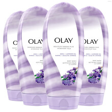Olay Body Wash voor vrouwen Vochtlinten Plus Diep conditionerende en hydraterende formule Langdurig gladde, zachte huid voor alle huidtypes Shea But