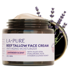 LA PURE marhafaggy borre fuvel tpllt faggy arckrm organikus aloe verval, vegn hialuronttal, hidratlja a borprt s nyugtatja az rzkeny bor