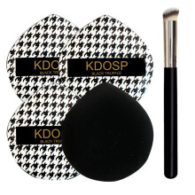 KDOSP 1 Stück Make-up Schwamm - Latexfrei und vegan - Für Puder, Creme oder Flüssigkeit