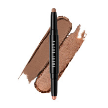 Bobbi Brown Dual-Ended Long-Wear Cream Shadow Stick | Swipe & Go Crème Oogschaduw Stick | 24-Uur Houdbaarheid, 0.06 Ounce, Heat Ray/Biscot