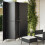 VidaXL vidaXL Room Divider 4 Panels Privacy Screen Balcony Screen Black Poly Rattan 1