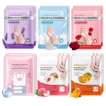 WENJLYJ 12PCS Handmask voor Droge Gebarsten Handen, Voedende Hydraterende Handschoenen, Handverzorging