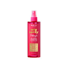 Red by Kiss Spray para Perucas, Brilho Extra & Controle Anti-Emaranhamento, Proteção UV e Térmica (8oz)