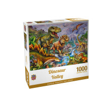 Masterpieces Dinosaur Valley kiraks jtk 1000 darabos dinoszaurusz tma felnotteknek