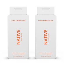 Gel Douche Naturel | Pour Femmes & Hommes, Sans Sulfates, Parabens, Ni Colorants | Citrus & Herbes