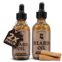 Striking Viking Duftendes Bartöl für Männer - Natürliche Formel mit Teebaum-, Argan- & Jojobaölen