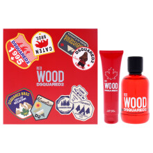 Dsquared2 Red Wood Gift Set EDT 100ml Spray + Body Lotion 150ml