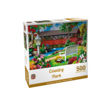 Masterpieces Country Park kiraks jtk 500 darabos puzzle felnotteknek 15 ves kortl