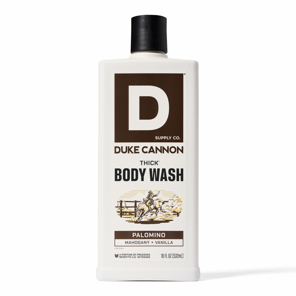 Duke Cannon Supply C Duke Cannon Supply Co. Thick High Viscosity Body Wash - 3X Thicker Cleansing Shower And Bath Gel Mineral-Enriched For Men - Shower Gel - Mens Body S