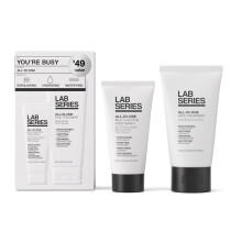 Lab Series All-In-One Huidverzorgingsset voor Mannen - Essentiële Verzorgingsroutine met Scrub en Lotion