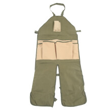Heavy Duty Cotton Canvas Fabric Gardening Apron With Water Resistant Liner Quick Release Pocket For Multifunctional Use In Farm Home Projects