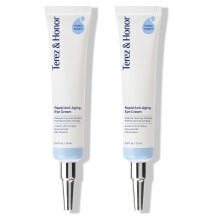 CREMA ANTI-EDAD TEREZ & HONOR Reducción Rápida para Ojeras, Reduce Arrugas, Ojeras y Bolsas en 120 Segundos