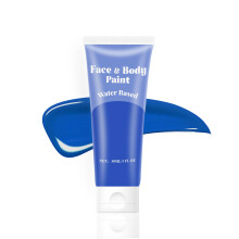 Pintura Corporal Azul, Pintura a Base de Agua, Mezclable para Halloween, Cosplay, Fiestas, Teatro