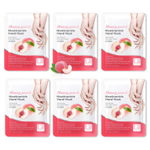 WENJLYJ 6 Pairs Hand Mask for Dry Cracked Hands Nourishing Moisturizing Gloves Hands Moisturizer for Deep Moisturizing Silky Smooth Moisturizing Glove