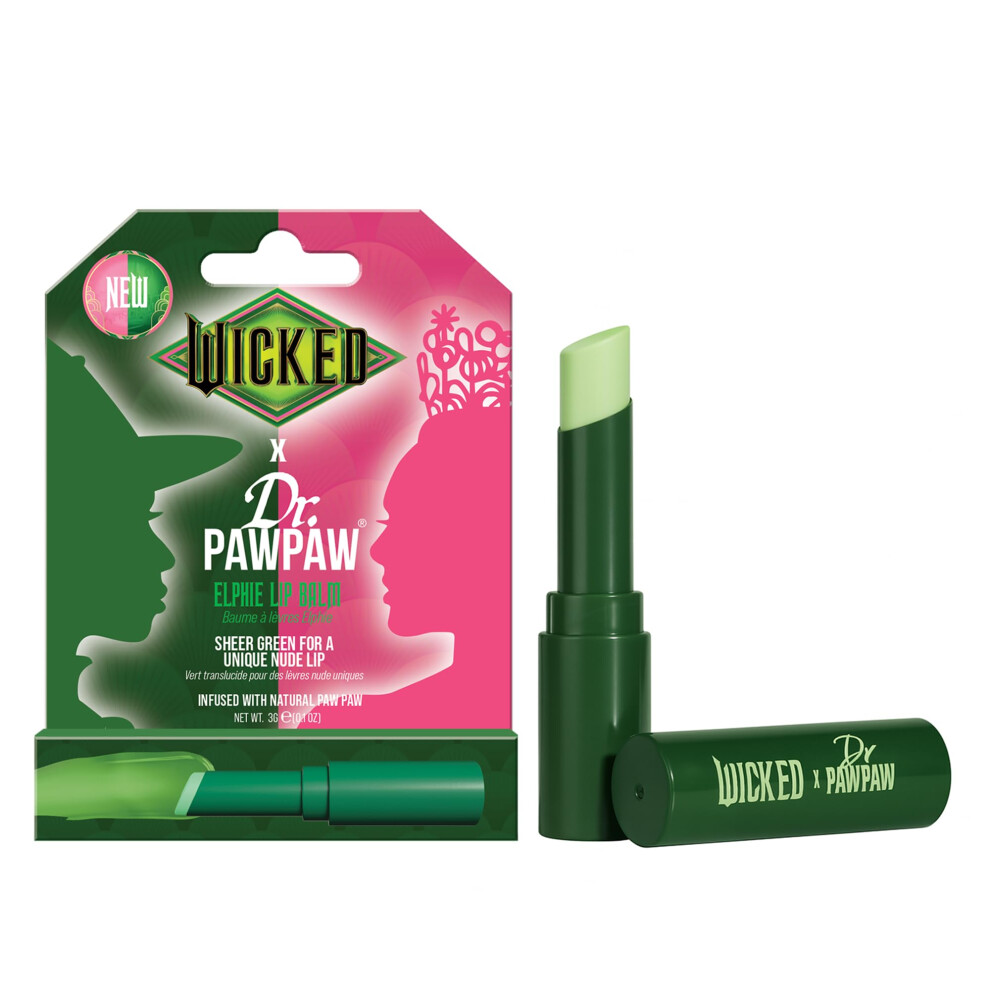 Dr. Pawpaw Original Dr. Pawpaw Wicked Lip Balm - Elphie - Natural Balm With Aloe Vera - Gluten Free Lip Moisturizer To Nourish Soften And Hydrate - 0.1 Oz