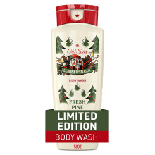 Old Spice Douche pour Hommes, Édition Limitée Holidudes, Fraîcheur des Fêtes 24/7