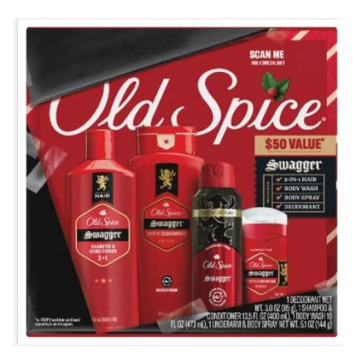 Old Spice Old Spice Geschenkset Holidude Edition 2024 (Holidude Set, Swagger)