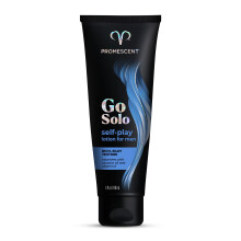 Promescent Go Solo Lotion for Men, Natural Unscented Moisturizing Ingredients with Coconut Oil and Sweet Almond Oil, Creamy Natural Texture, Fast-Abso