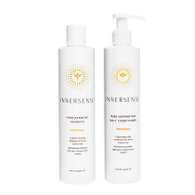 INNERSENSE Organic Beauty  Pure Harmony Haarbad-Shampoo + Inspiration Conditioner Duo | Ungiftige, tierversuchsfreie, saubere Haarpflege (je 10 fl oz)
