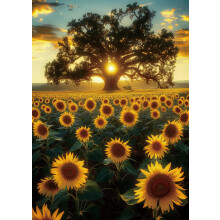 Nap s let Puzzle 1000 Darab Felnott Termszet Virg Tj Jigsaw Puzzle Nvny szp festoi puzzle
