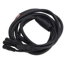 Prodlužovací kabel pro elektrokolo s vodotěsným rozhraním, dlouhým kabelem a více možnostmi napětí pro univerzální kompatibilitu, odolný