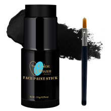ColorMaster Pintura Facial y Corporal Stick (21g) | Pintura Facial Negra, Maquillaje para Niños y Base