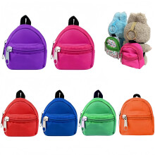 PanniOhye 6PCS Mochila Mini para Muñecas, Miniatura Realista para Muñecas de 15cm-17cm