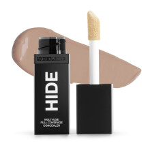 HIDE Corrector Líquido, Corrector de Cobertura Media a Completa, Ojeras y Manchas, Beige Claro
