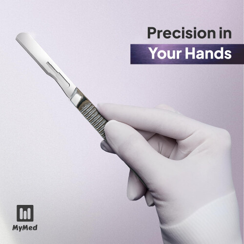 MyMed Disposable 14R Dermaplane Σκαλπέλ - Πακέτο 20 Ραβδίων για Γυναίκες 2