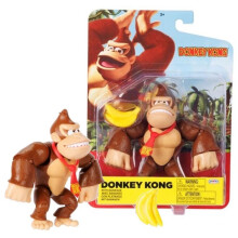 Super Mario 4 inch Action Figure (Donkey Kong with Bananas)