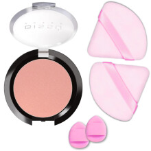 Beetbul sminkkszlet  Biss Blush 4 g 2 brsonyos puffanssal s 2 ujjfelfjssal (a sznek/stlusok vltozhatnak) (16 rzsa)