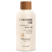 Oliology Aceite de Coco para el Cabello - Reduce Puntas Abiertas, Controla el Frizz, Hidratante y Suavizante