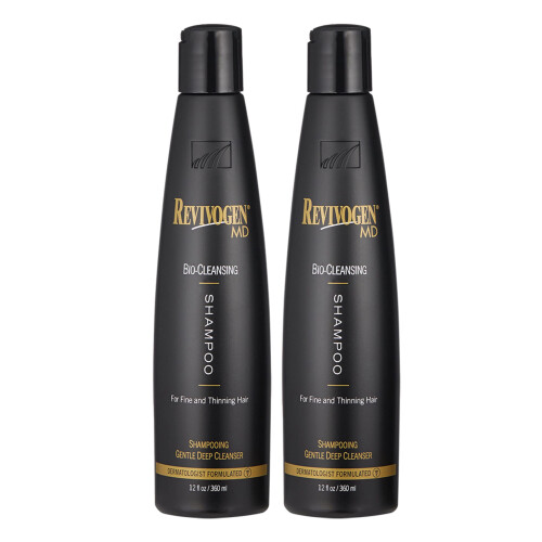 Revivogen MD Shampoo Bio-Cleansing pour Cheveux Clairsemés, Bloqueur de DHT