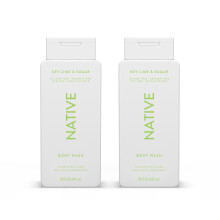 Gel Douche Naturel | Pour Femmes & Hommes, Sans Sulfates, Parabènes, Ni Colorants, Peau Douce et Hydratée | Citron Vert & Sucre