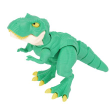 FXiaoy Modèle de Jouet Tyrannosaure Rex Imprimé en 3D de 7,16 pouces, Jouet Articulé en 3D, Jouets Animaux 3D. (Tyrannosaure - Vert)
