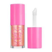 Too Faced Kissing Jelly Lip Oil + Gloss | Trattamento Idratante con Olio di Jojoba, 0.15 Fl Oz, Cream Soda