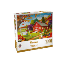 Remekek kiraks jtk Harvest Breeze 1000 darab felnotteknek s csaldoknak 19,25""""x26,63"" - Fall Country Scene
