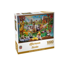 Remekek kiraks 1000 darabos felnotteknek - Dlutni szieszta - 19,25""""x26,63"""" - Rejtvnyek felnotteknek 1000 darab