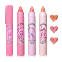 Barra de Colorete en 3 Colores, Barra de Crema Sólida Multiusos para Mejillas, Labios y Ojos