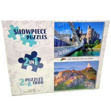 Collezione Puzzle da Esposizione 2 x 1000 Pezzi (Galles)