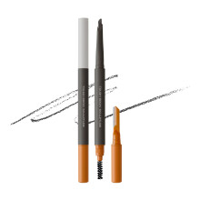 ENTROPY MAKEUP Tough Brow Sculptuurpotlood, 3-in-1 met Scheermes & Borstel, Langdurig, Natuurlijk, Koel Grijs
