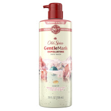 Old Spice GentleMan's Peeling- & Feuchtigkeitsspendende Duschgel für Männer, 24/7 Frische mit langanhaltendem Duft