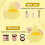 8 Piezas Esponja Triangular Suave para Maquillaje, Blender de Base Cosmética 4